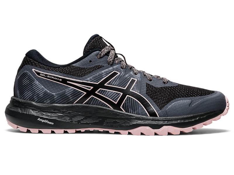 Sapato Para Trilha Asics GEL-SCRAM 6 Mulher Pretas, 4756A732.615